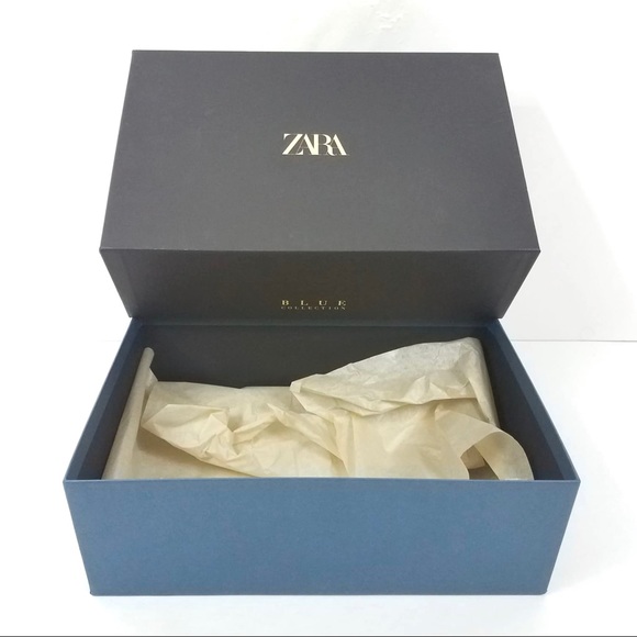 Zara Blue Collection Empty Purse Shoe 